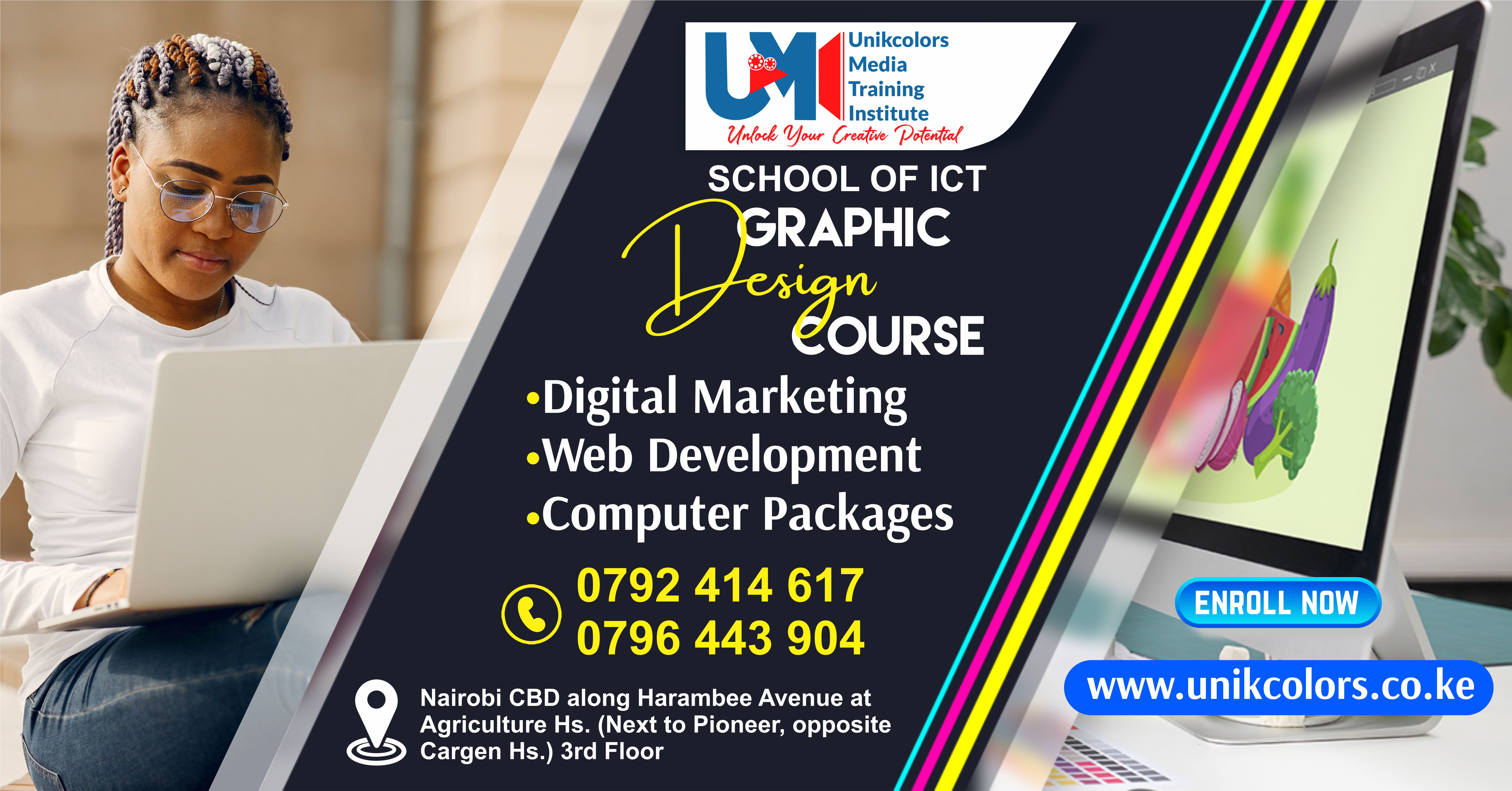 COMPUTER COURSES - DIGITAL MARKETING | GRAPHIC DESIGN | WEB DEVELOPMENT | COMPUTER PACKAGES COURSE